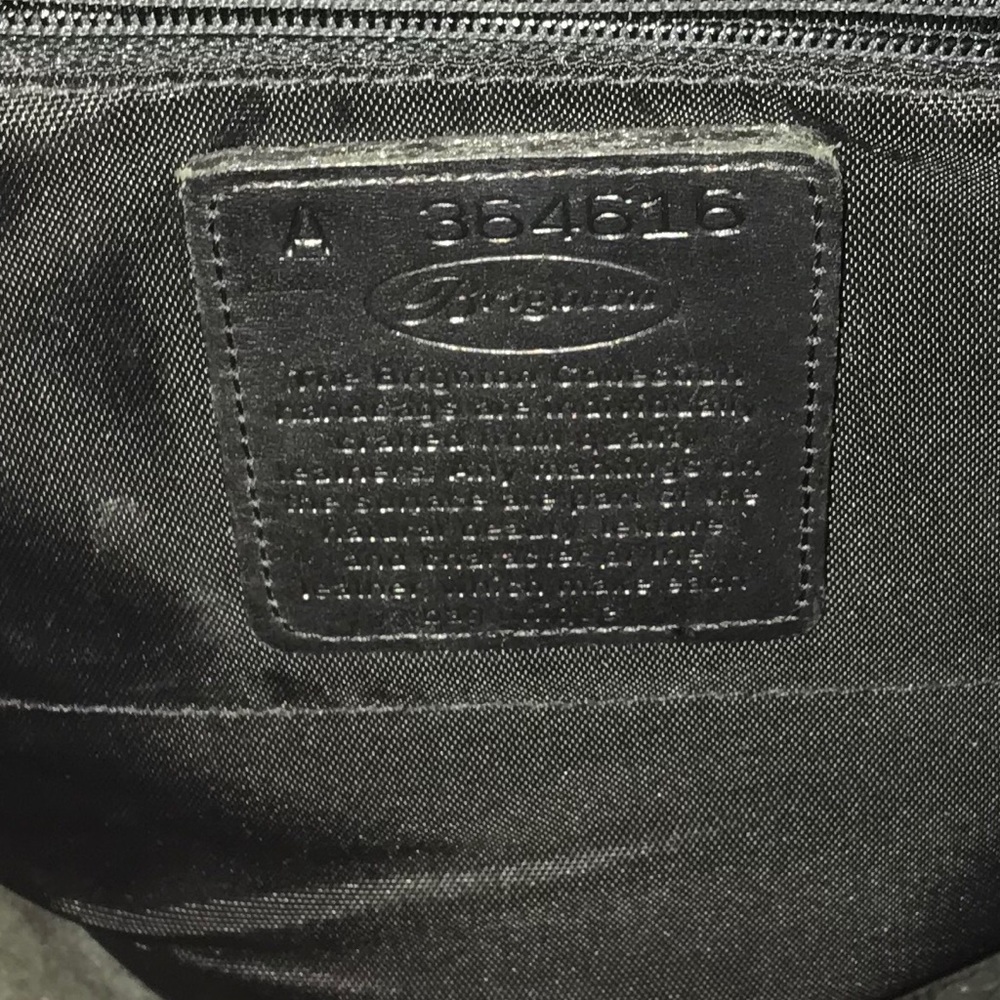 Brighton Black and Brown Backpack - Picture 3 of 4